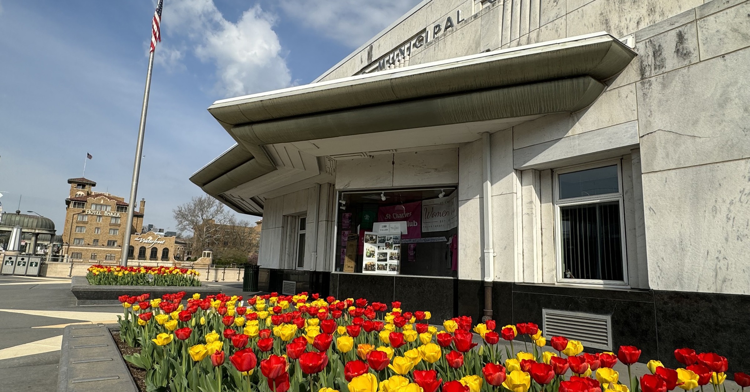 Municipal Building Tulips